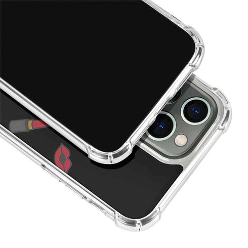 Disney Cruella (2021) Logo and Lipstick iPhone 13 Pro Clear Case