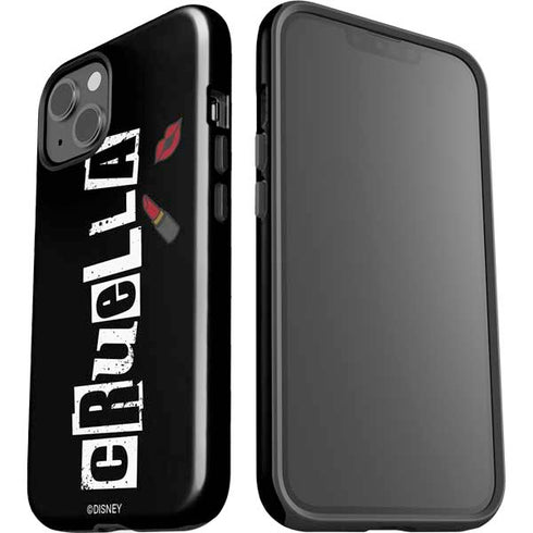 Disney Cruella (2021) Logo and Lipstick iPhone 15 Impact Case