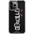 Disney Cruella (2021) Logo and Lipstick iPhone 14 Pro Max Clear Case
