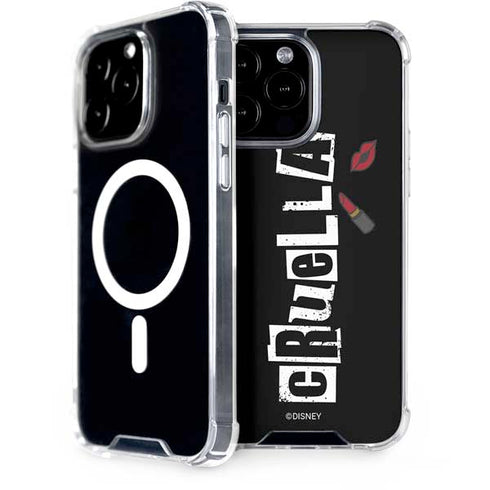 Disney Cruella (2021) Logo and Lipstick iPhone 14 Pro Max MagSafe Case