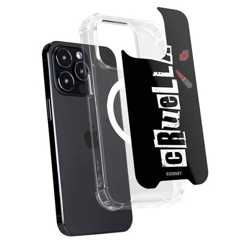 Disney Cruella (2021) Logo and Lipstick iPhone 15 Pro Max MagSafe Case