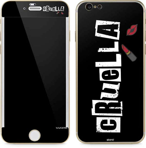Disney Cruella (2021) Logo and Lipstick iPhone 6/6s Skin