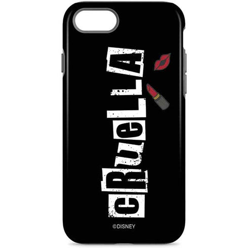 Disney Cruella (2021) Logo and Lipstick iPhone 7 Pro Case