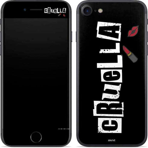 Disney Cruella (2021) Logo and Lipstick iPhone 7 Skin