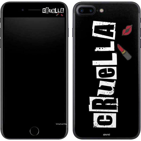 Disney Cruella (2021) Logo and Lipstick iPhone 8 Plus Skin