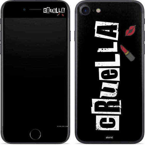 Disney Cruella (2021) Logo and Lipstick iPhone 8 Skin