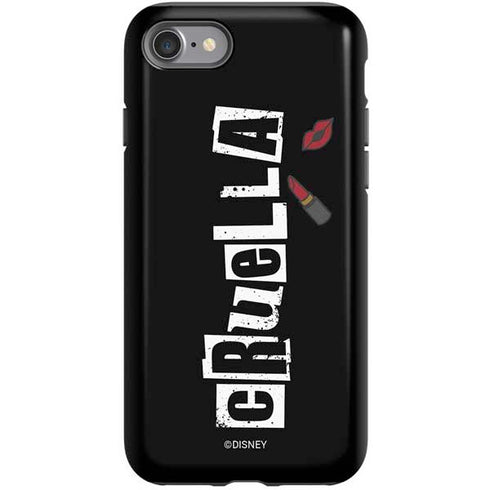 Disney Cruella (2021) Logo and Lipstick iPhone SE (2nd & 3rd Gen) Pro Case