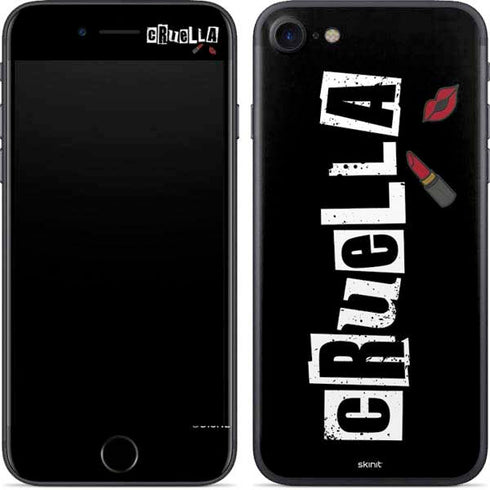 Disney Cruella (2021) Logo and Lipstick iPhone SE (2nd & 3rd Gen) Skin