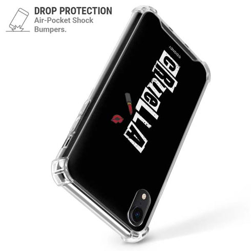 Disney Cruella (2021) Logo and Lipstick iPhone XR Clear Case