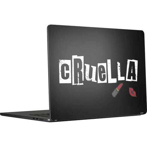 Disney Cruella (2021) Logo and Lipstick MacBook Air 15 in (2023) Skin