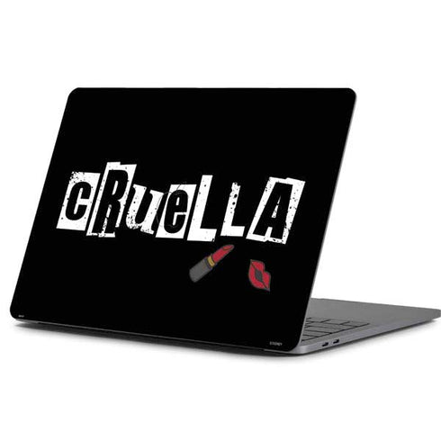 Disney Cruella (2021) Logo and Lipstick Apple MacBook Pro 13-inch Skin