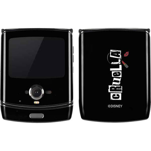Disney Cruella (2021) Logo and Lipstick Motorola RAZR Skin