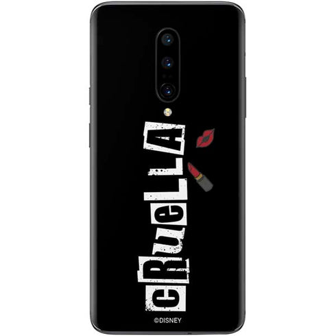 Disney Cruella (2021) Logo and Lipstick OnePlus 7 Pro Skin