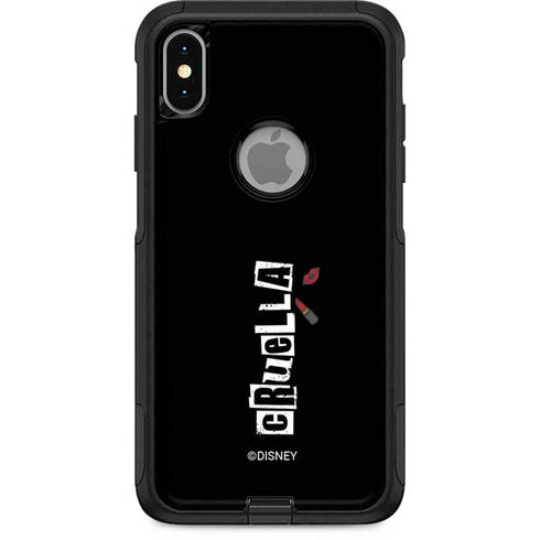 Disney Cruella (2021) Logo and Lipstick Otterbox Commuter iPhone Skin