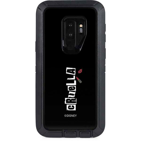 Disney Cruella (2021) Logo and Lipstick Otterbox Defender Galaxy Skin