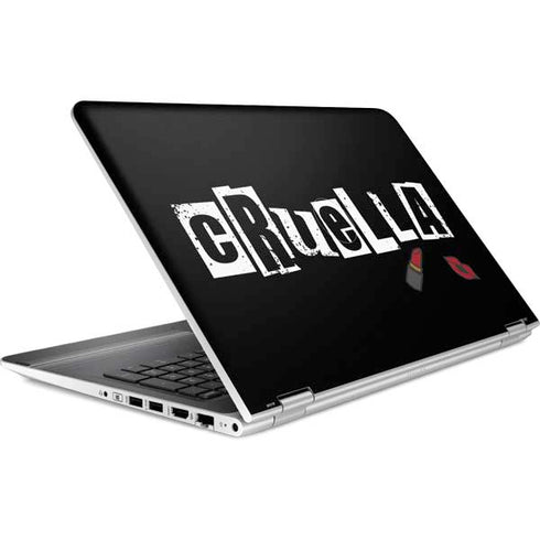 Disney Cruella (2021) Logo and Lipstick HP Pavilion Skin