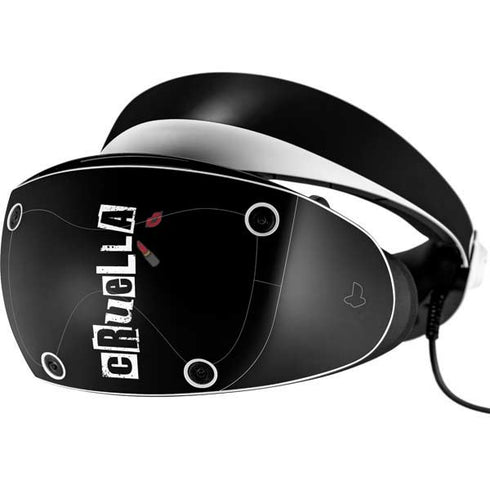 Disney Cruella (2021) Logo and Lipstick PlayStation VR2 Skin