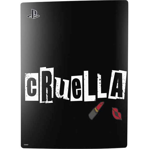 Disney Cruella (2021) Logo and Lipstick PS5 Bundle Skin