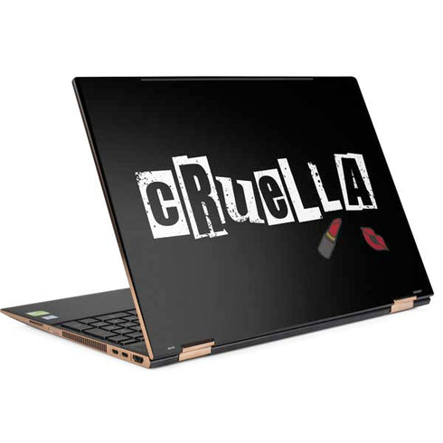 Disney Cruella (2021) Logo and Lipstick HP Spectre Skin