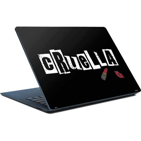 Disney Cruella (2021) Logo and Lipstick Surface Laptop Skin