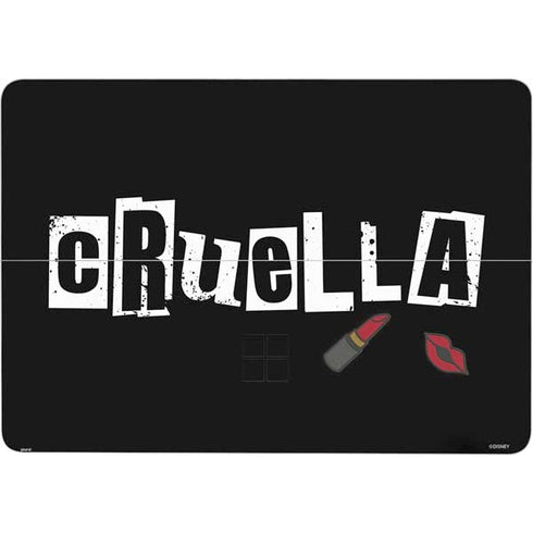 Disney Cruella (2021) Logo and Lipstick Surface Laptop Studio Skin