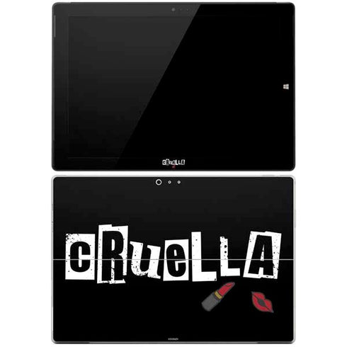Disney Cruella (2021) Logo and Lipstick Surface Pro 3 Skin