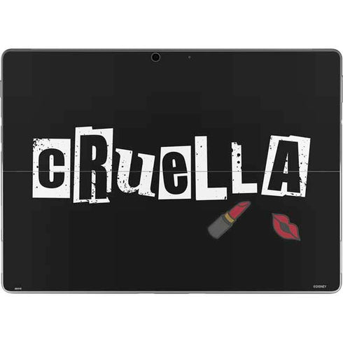 Disney Cruella (2021) Logo and Lipstick Surface Pro 9 Skin
