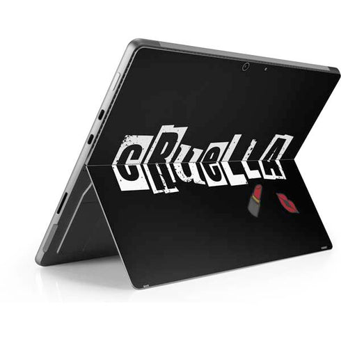 Disney Cruella (2021) Logo and Lipstick Surface Pro 9 Skin