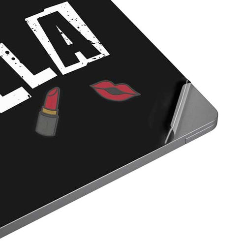 Disney Cruella (2021) Logo and Lipstick Universal Laptop 12in (9.8 x 6.8in) Skin