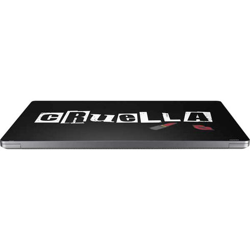 Disney Cruella (2021) Logo and Lipstick Universal Laptop 16.6in (13.4 x 9.7in) Skin