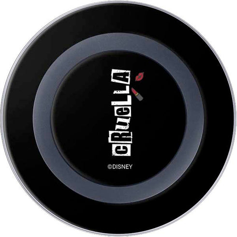 Disney Cruella (2021) Logo and Lipstick Wireless Charger Skin