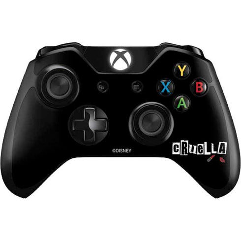 Disney Cruella (2021) Logo and Lipstick Xbox One Controller Skin