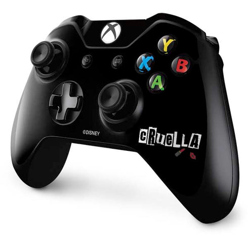 Disney Cruella (2021) Logo and Lipstick Xbox One Controller Skin