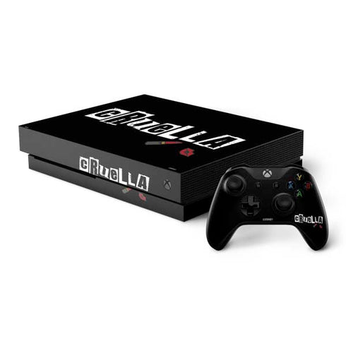 Disney Cruella (2021) Logo and Lipstick Xbox One X Bundle Skin