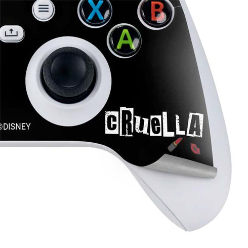 Disney Cruella (2021) Logo and Lipstick Xbox Series S Skins