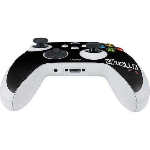 Disney Cruella (2021) Logo and Lipstick Xbox Series S Controller Skin