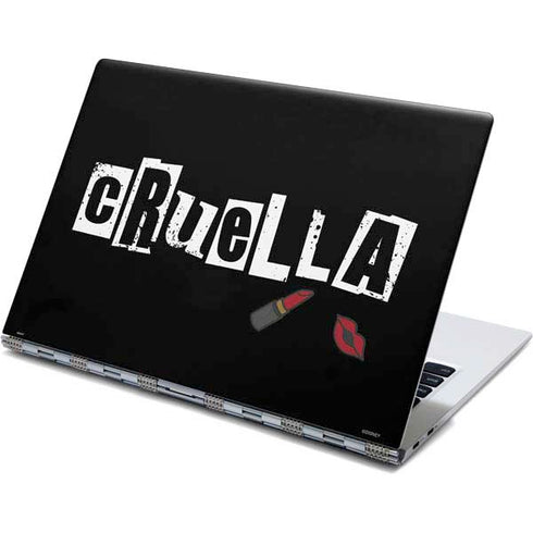 Disney Cruella (2021) Logo and Lipstick Yoga 910 2-in-1 14in Touch-Screen Skin