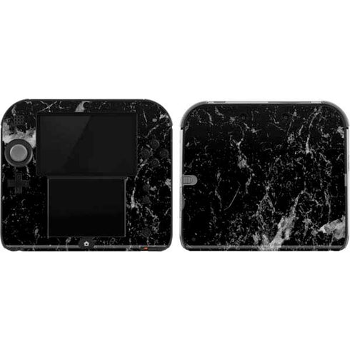Crushed Black Nintendo 2DS Skin