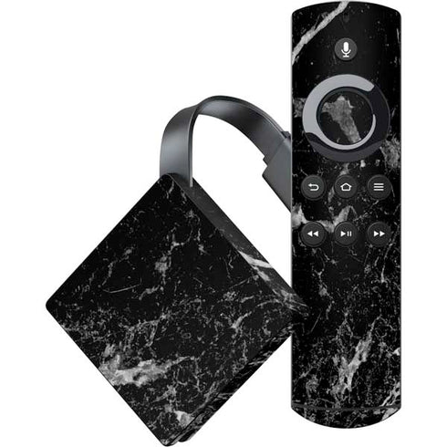 Crushed Black Amazon Fire TV Skin