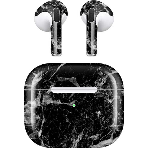 Crushed Black Apple AirPods (3rd Gen 2021) Skin