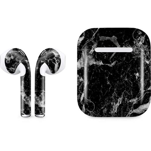 Crushed Black Apple AirPods Skin