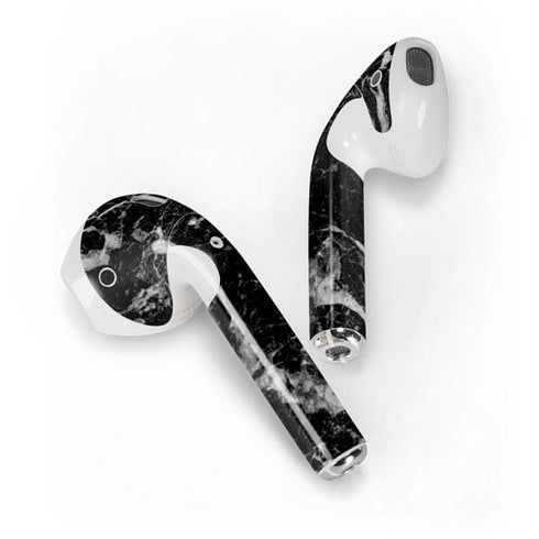 Crushed Black Apple AirPods Skin