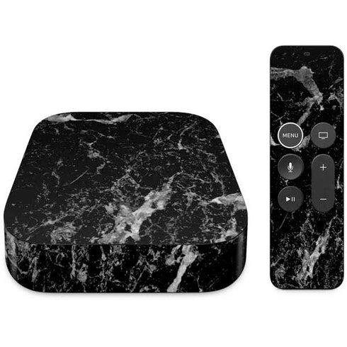Crushed Black Apple TV Skin