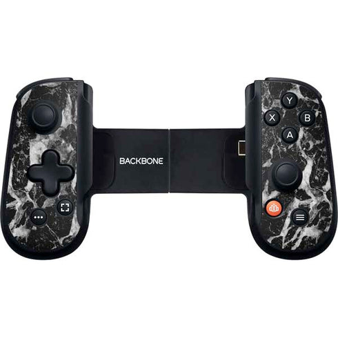 Crushed Black Backbone One for iPhone Game Controller Skin
