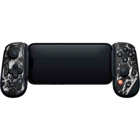 Crushed Black Backbone One for iPhone Game Controller Skin