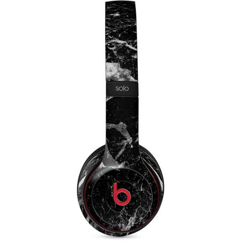 Crushed Black Beats Solo 2 Wireless Skin