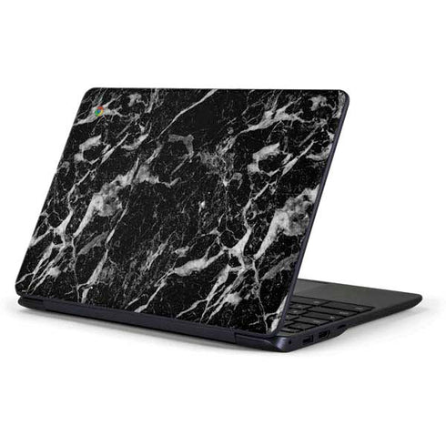 Crushed Black Samsung Chromebook Skin