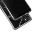 Crushed Black Galaxy A21 Clear Case