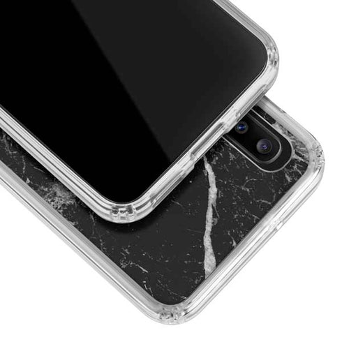 Crushed Black Galaxy A30 Clear Case