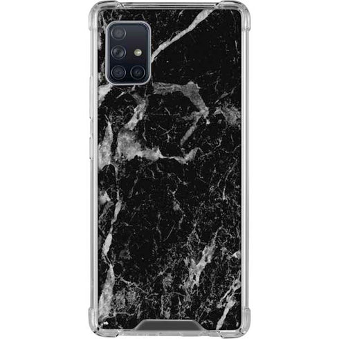 Crushed Black Galaxy A51 5G Clear Case